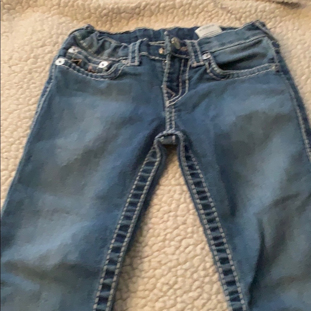 True religion (girl jeans)) no stain.